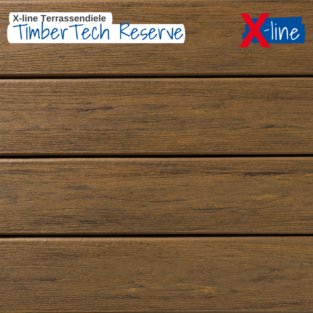 X-Line Terrassendiele (WPC) “TimberTech Reserve”