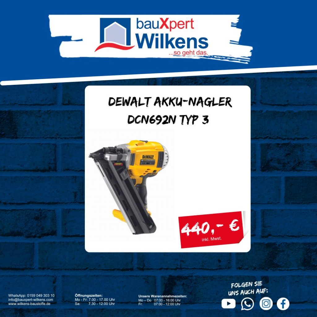 DeWalt Akku-Nagler