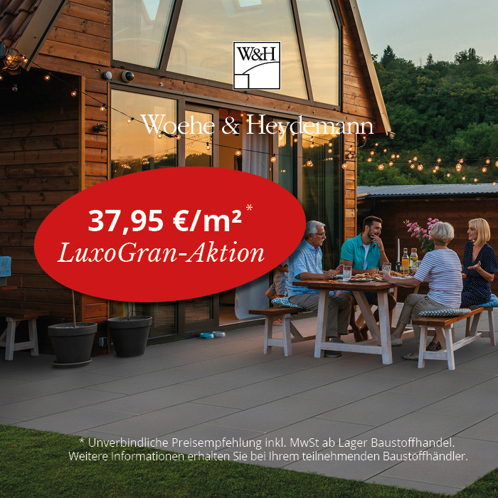 Aktion: LuxoGran Terrassenplatten