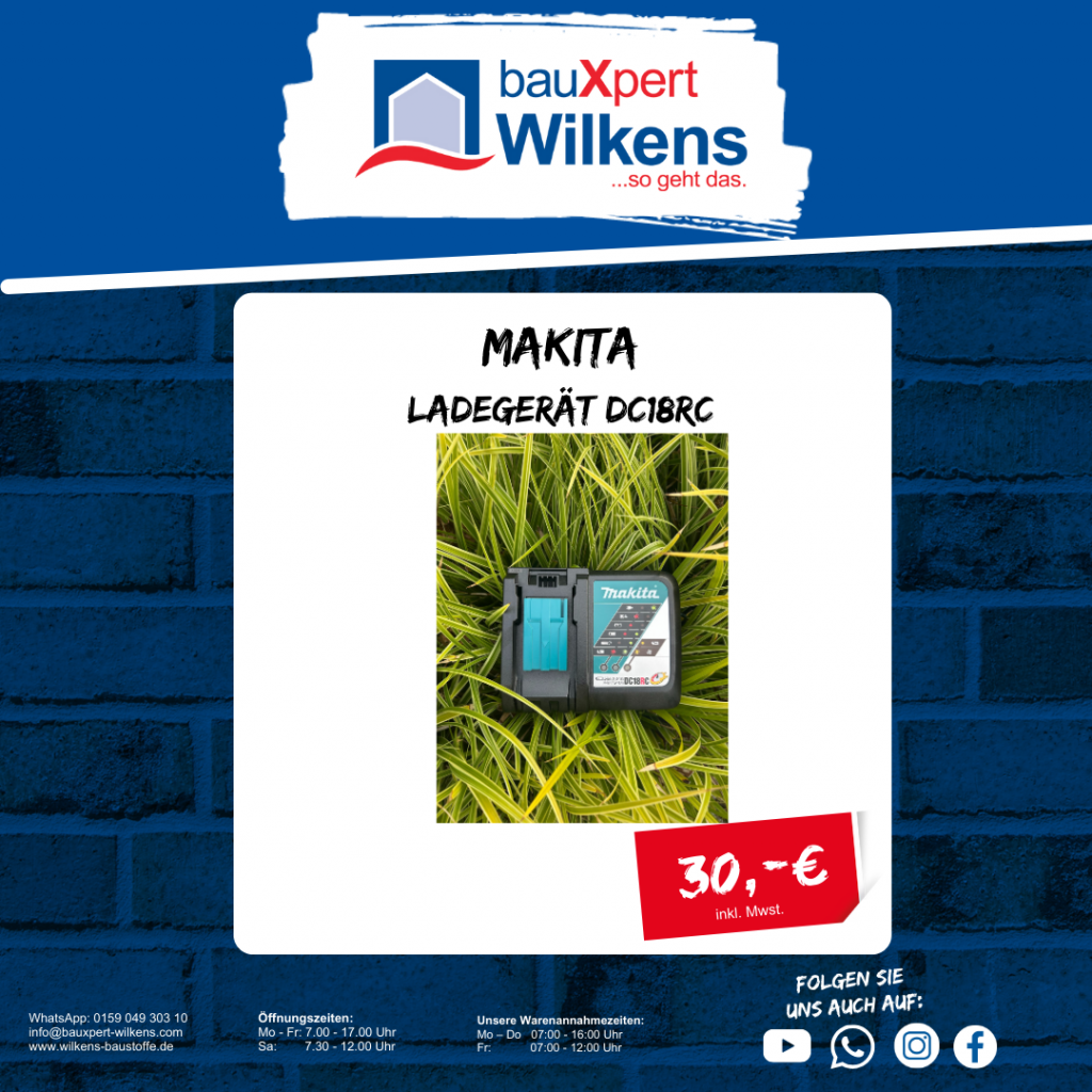 Makita Ladegerät DC18RC